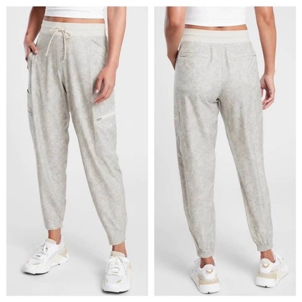 Athleta Venture Printed Pant Viper Grey Joggers Women's Plus Size 26 NWT - Picture 11 of 11